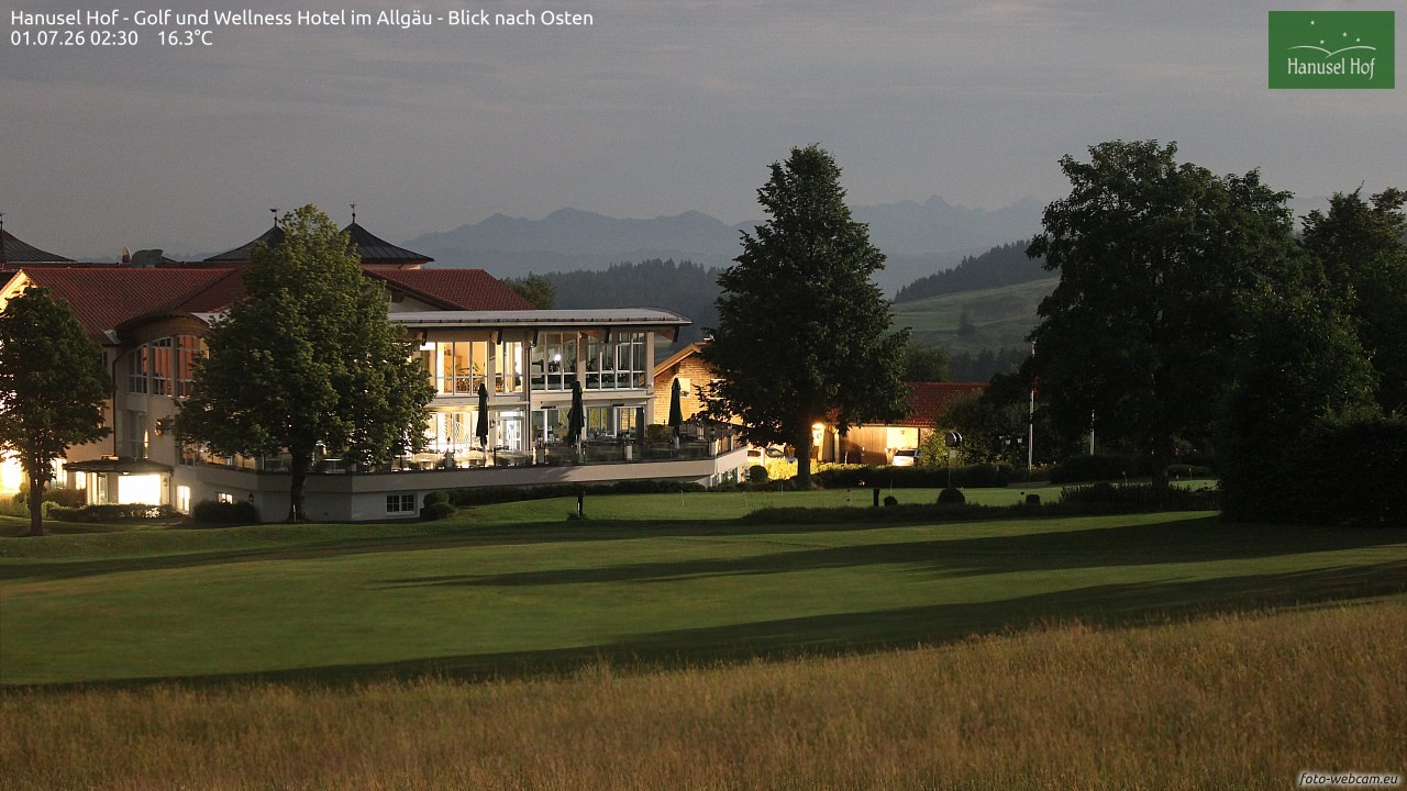 Archiv Foto Webcam Hanusel Hof - Golf und Wellness Hotel - Allgäu