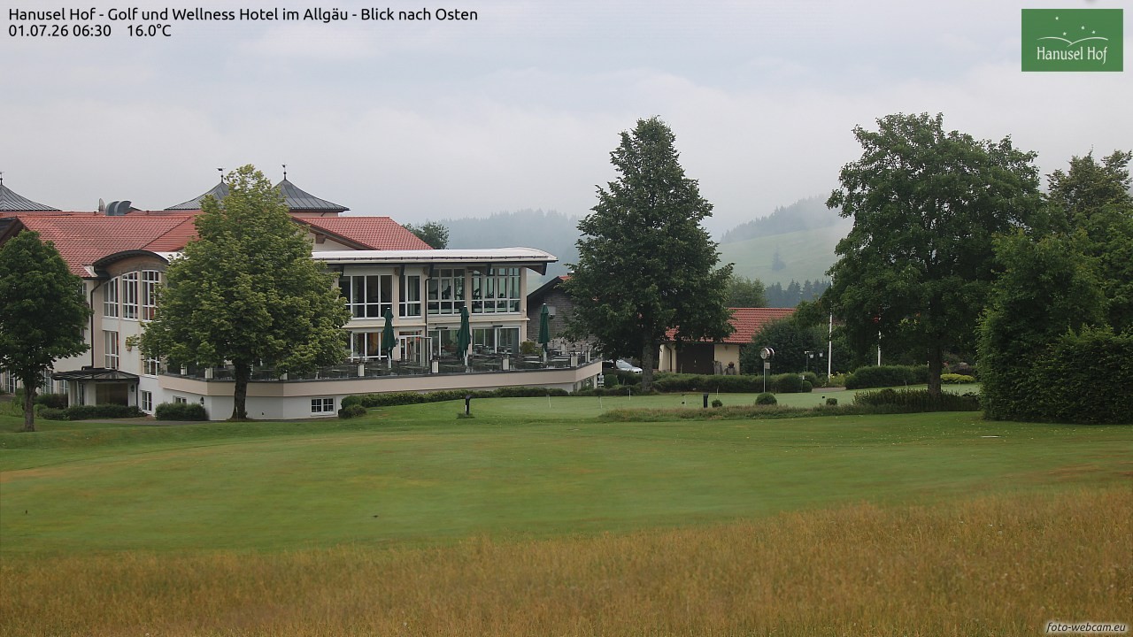 Archiv Foto Webcam Hanusel Hof - Golf und Wellness Hotel - Allgäu