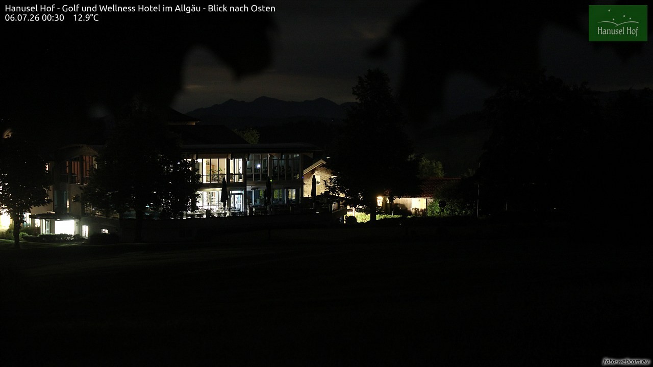 Archiv Foto Webcam Hanusel Hof - Golf und Wellness Hotel - Allgäu