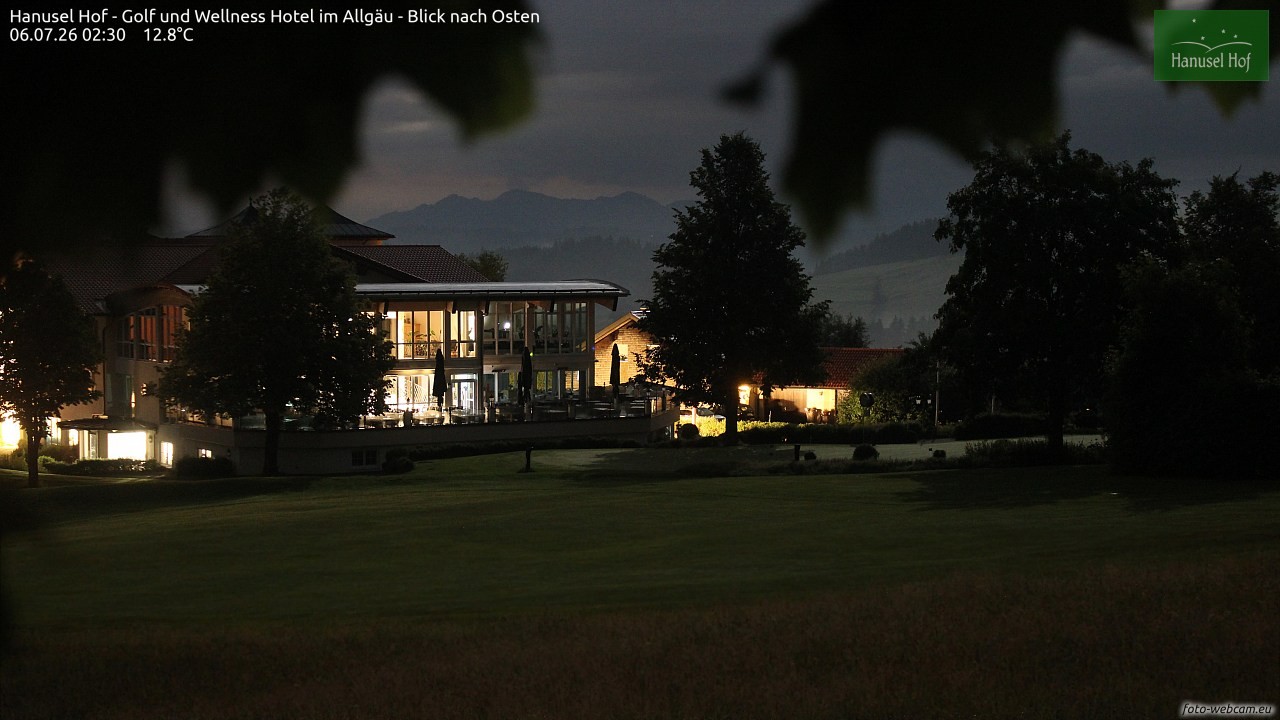 Archiv Foto Webcam Hanusel Hof - Golf und Wellness Hotel - Allgäu