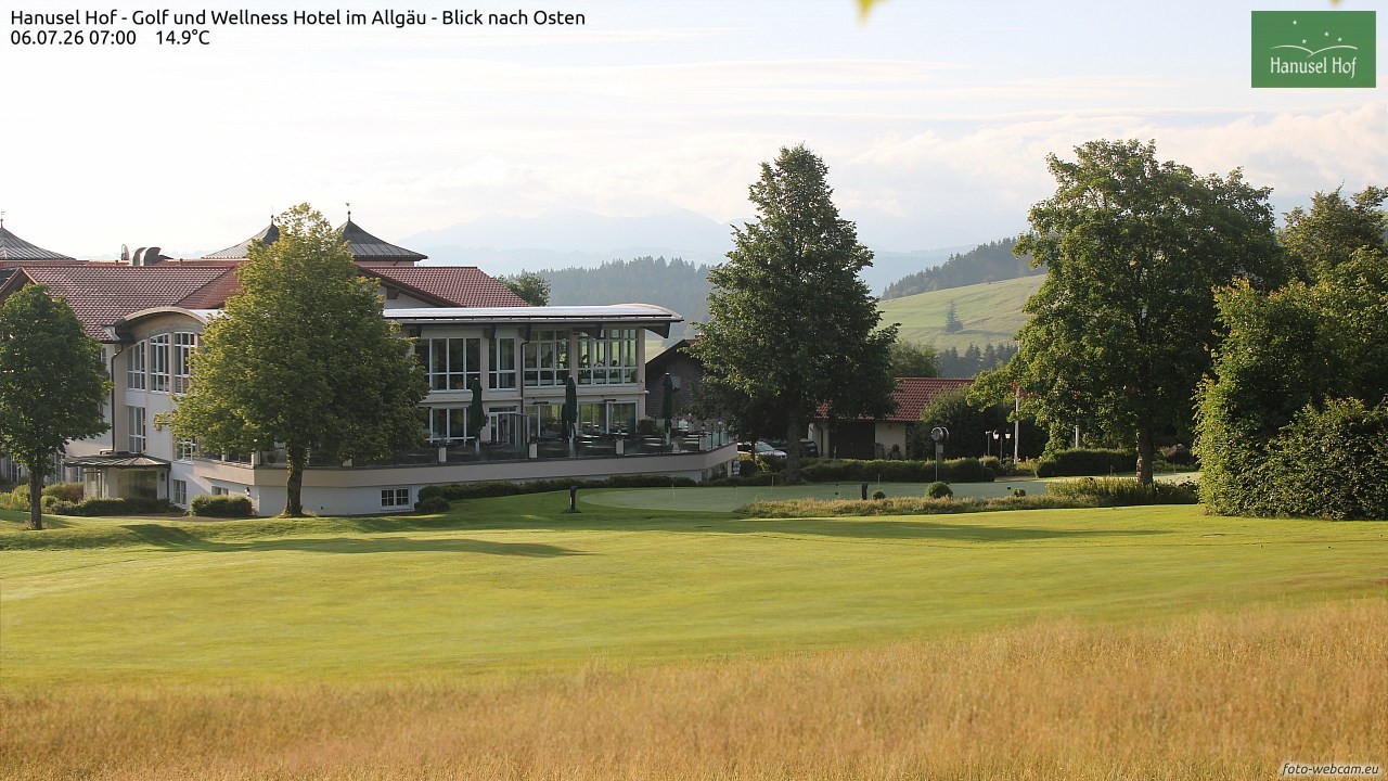 Archiv Foto Webcam Hanusel Hof - Golf und Wellness Hotel - Allgäu