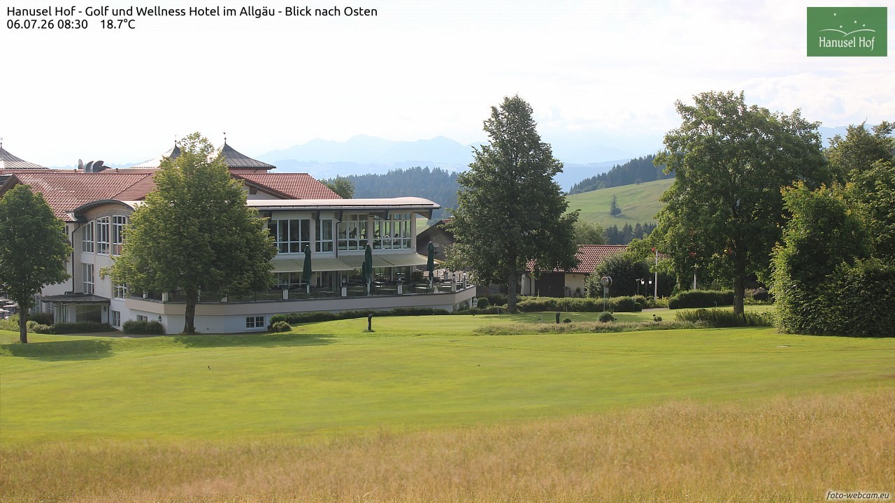 Archiv Foto Webcam Hanusel Hof - Golf und Wellness Hotel - Allgäu