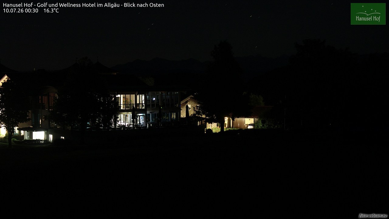 Archiv Foto Webcam Hanusel Hof - Golf und Wellness Hotel - Allgäu