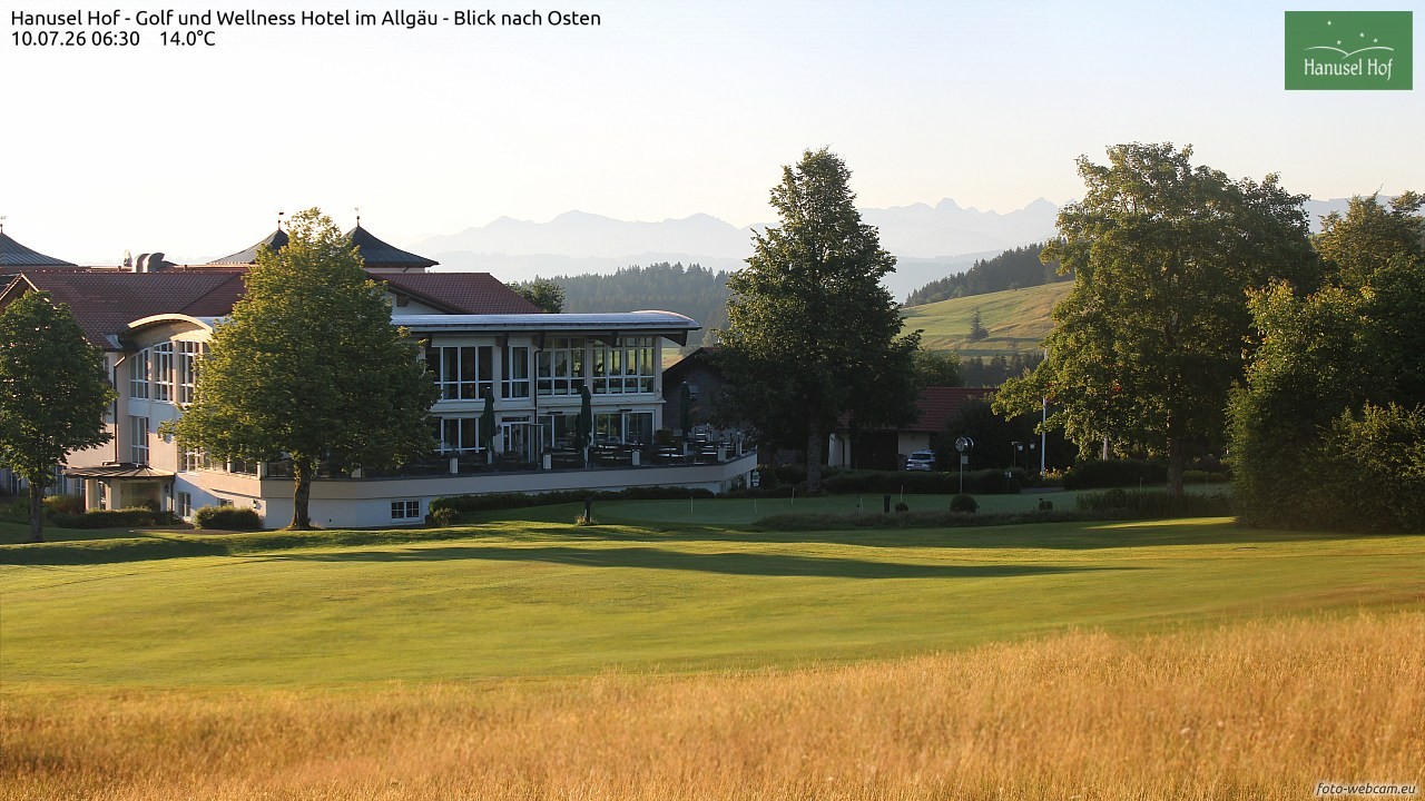Archiv Foto Webcam Hanusel Hof - Golf und Wellness Hotel - Allgäu
