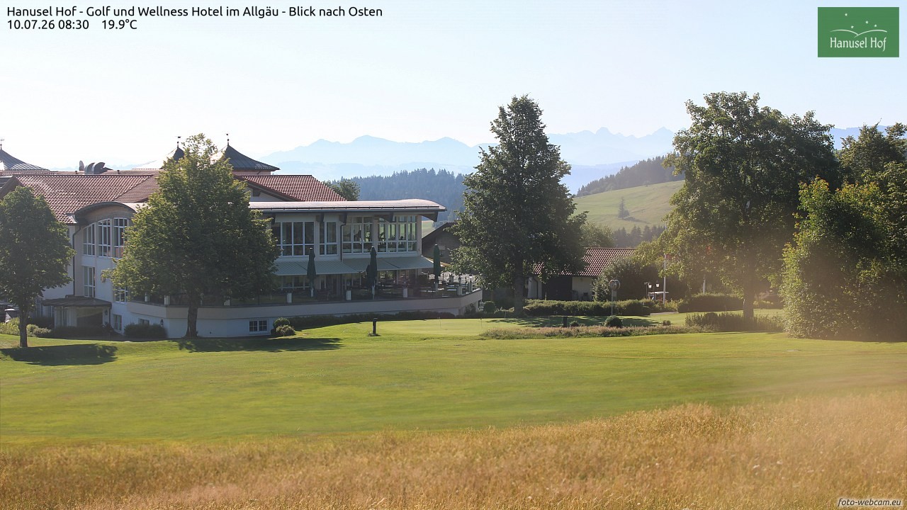 Archiv Foto Webcam Hanusel Hof - Golf und Wellness Hotel - Allgäu