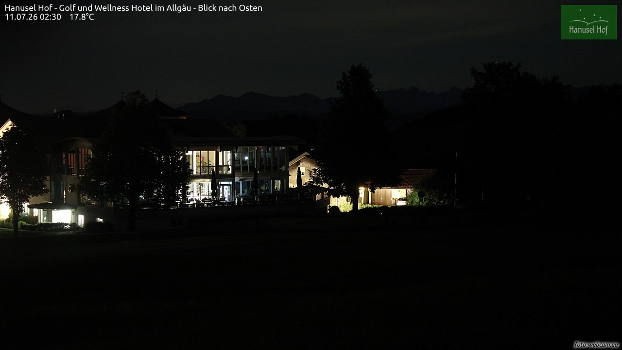 Archiv Foto Webcam Hanusel Hof - Golf und Wellness Hotel - Allgäu