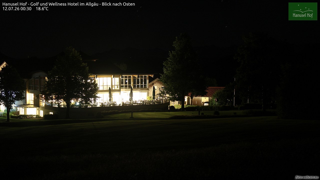 Archiv Foto Webcam Hanusel Hof - Golf und Wellness Hotel - Allgäu