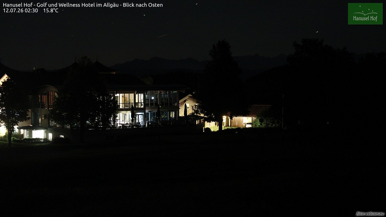 Archiv Foto Webcam Hanusel Hof - Golf und Wellness Hotel - Allgäu