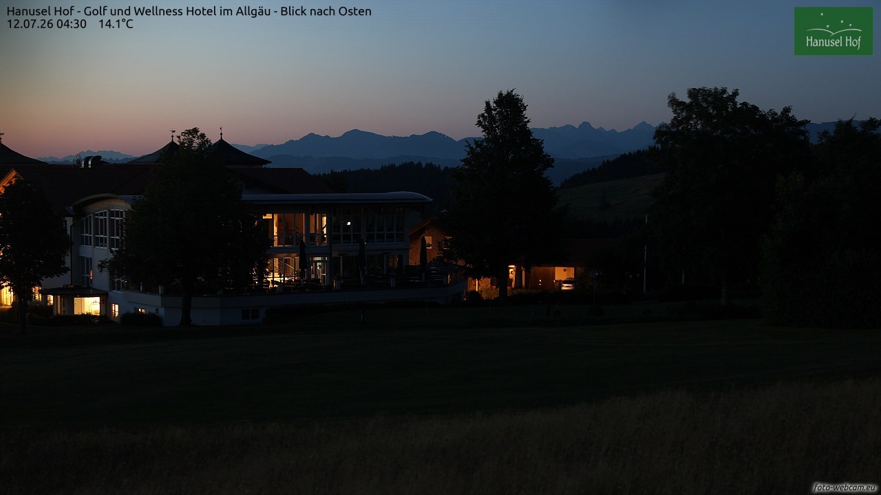 Archiv Foto Webcam Hanusel Hof - Golf und Wellness Hotel - Allgäu