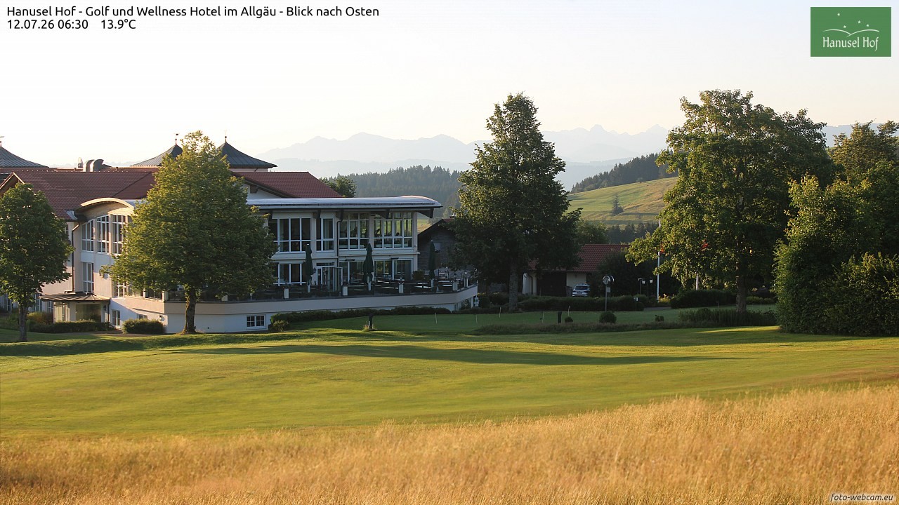 Archiv Foto Webcam Hanusel Hof - Golf und Wellness Hotel - Allgäu