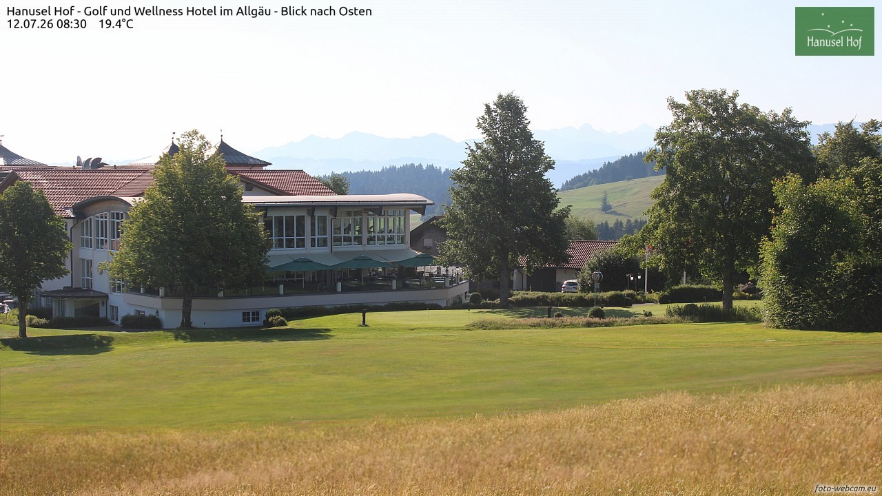 Archiv Foto Webcam Hanusel Hof - Golf und Wellness Hotel - Allgäu