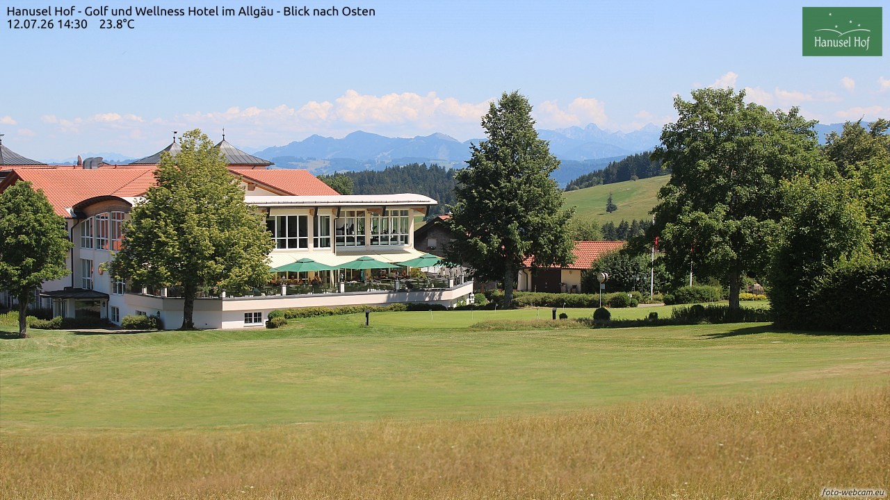 Archiv Foto Webcam Hanusel Hof - Golf und Wellness Hotel - Allgäu