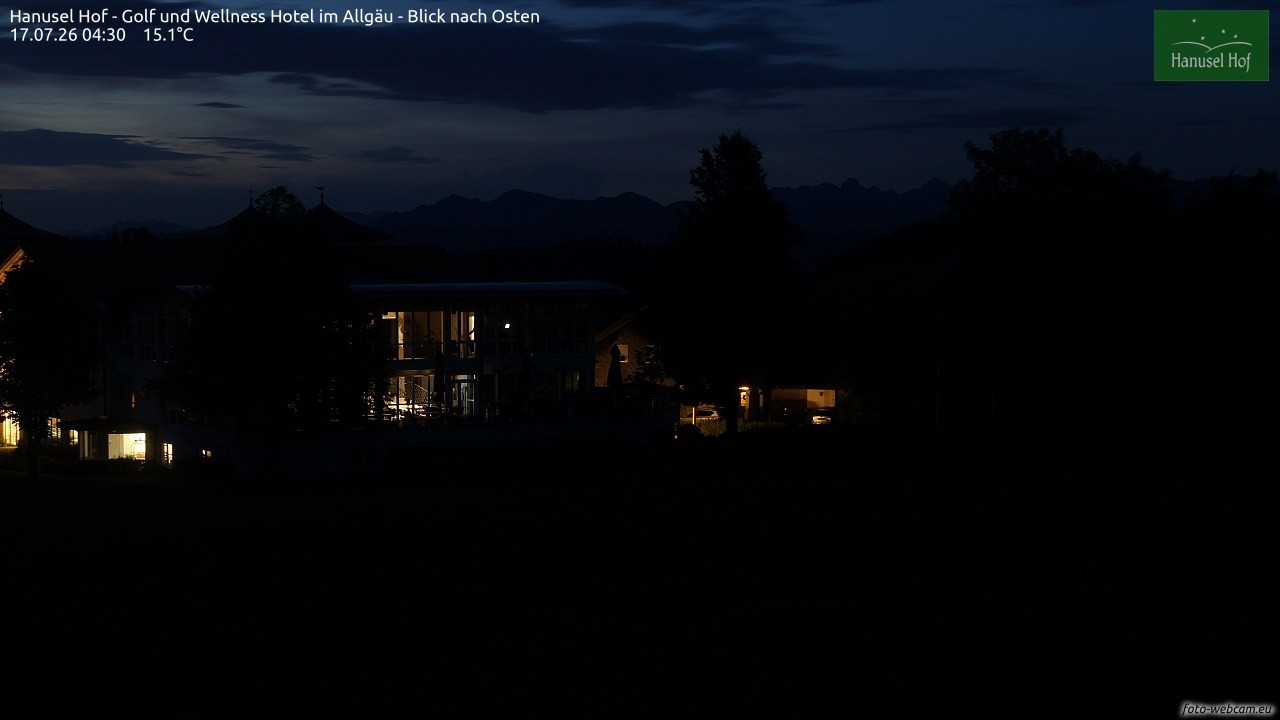 Archiv Foto Webcam Hanusel Hof - Golf und Wellness Hotel - Allgäu