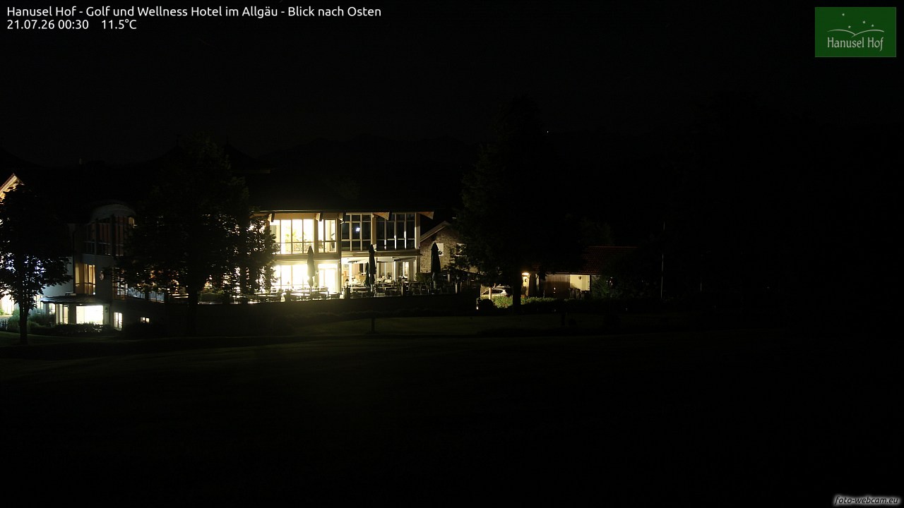 Archiv Foto Webcam Hanusel Hof - Golf und Wellness Hotel - Allgäu