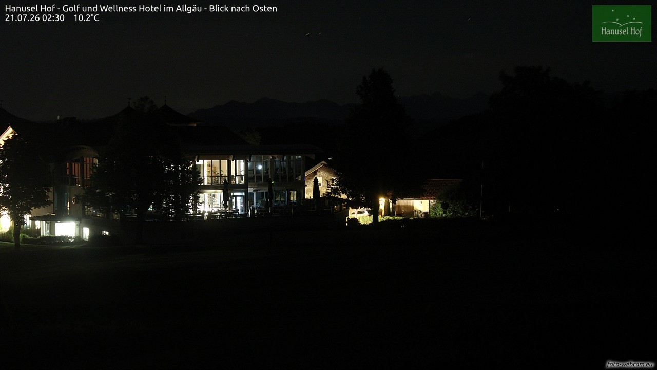 Archiv Foto Webcam Hanusel Hof - Golf und Wellness Hotel - Allgäu