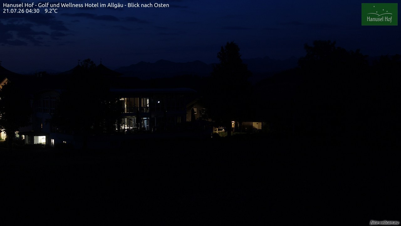 Archiv Foto Webcam Hanusel Hof - Golf und Wellness Hotel - Allgäu