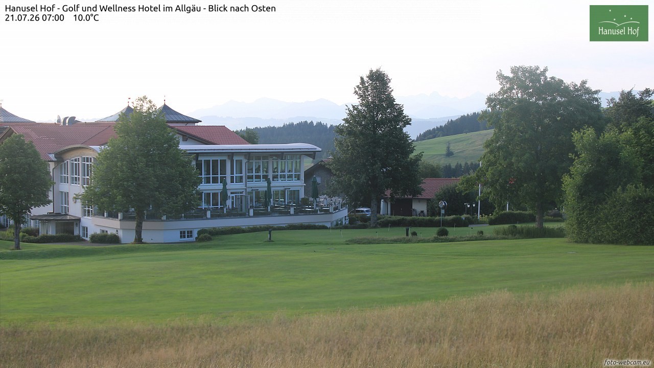Archiv Foto Webcam Hanusel Hof - Golf und Wellness Hotel - Allgäu