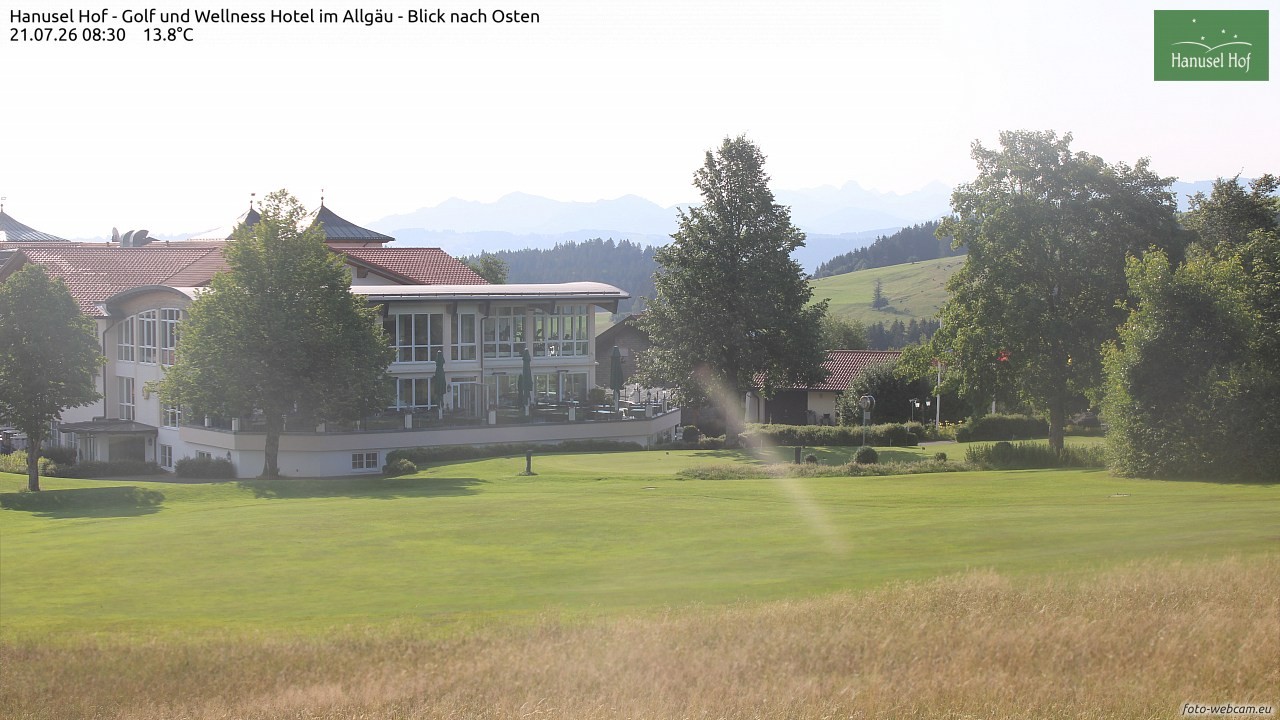 Archiv Foto Webcam Hanusel Hof - Golf und Wellness Hotel - Allgäu