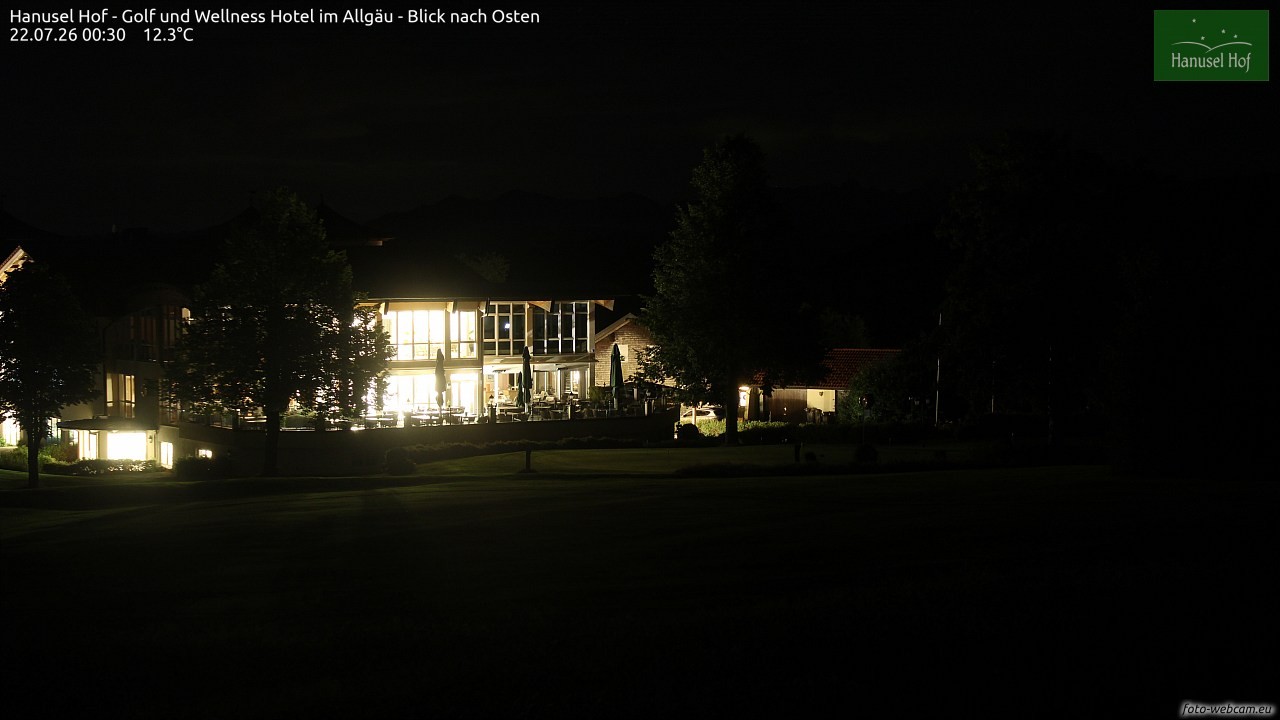 Archiv Foto Webcam Hanusel Hof - Golf und Wellness Hotel - Allgäu