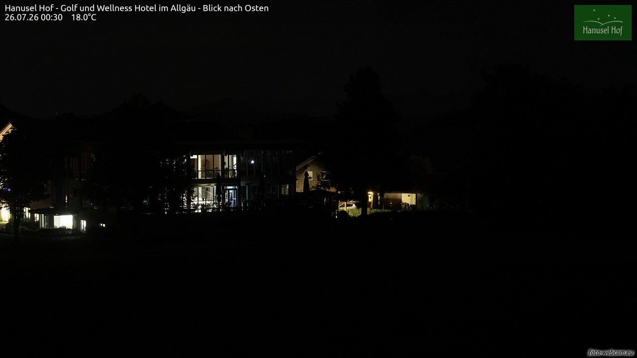 Archiv Foto Webcam Hanusel Hof - Golf und Wellness Hotel - Allgäu