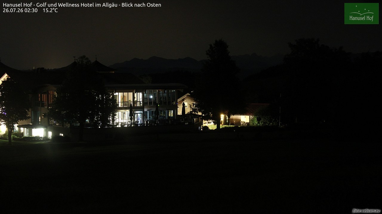 Archiv Foto Webcam Hanusel Hof - Golf und Wellness Hotel - Allgäu
