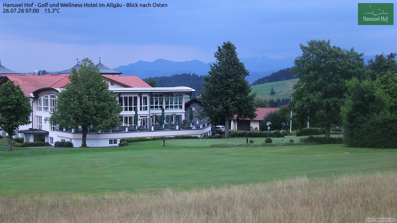 Archiv Foto Webcam Hanusel Hof - Golf und Wellness Hotel - Allgäu