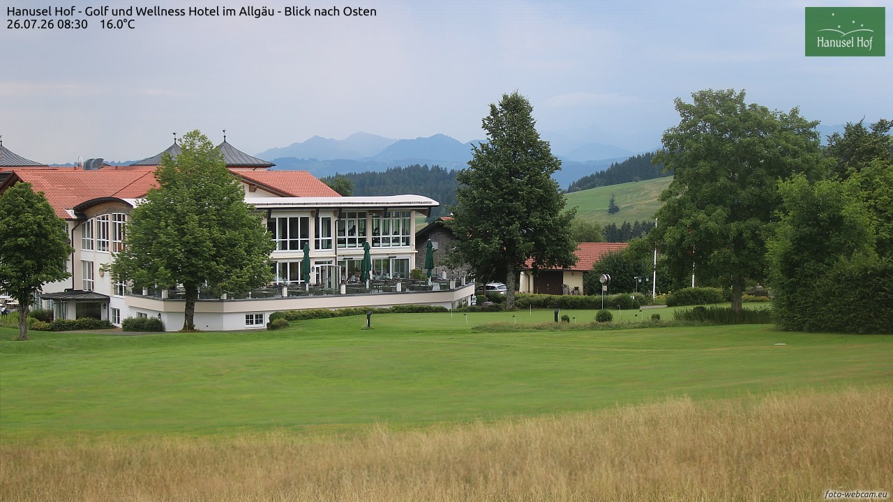 Archiv Foto Webcam Hanusel Hof - Golf und Wellness Hotel - Allgäu