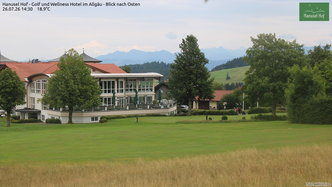 Archiv Foto Webcam Hanusel Hof - Golf und Wellness Hotel - Allgäu