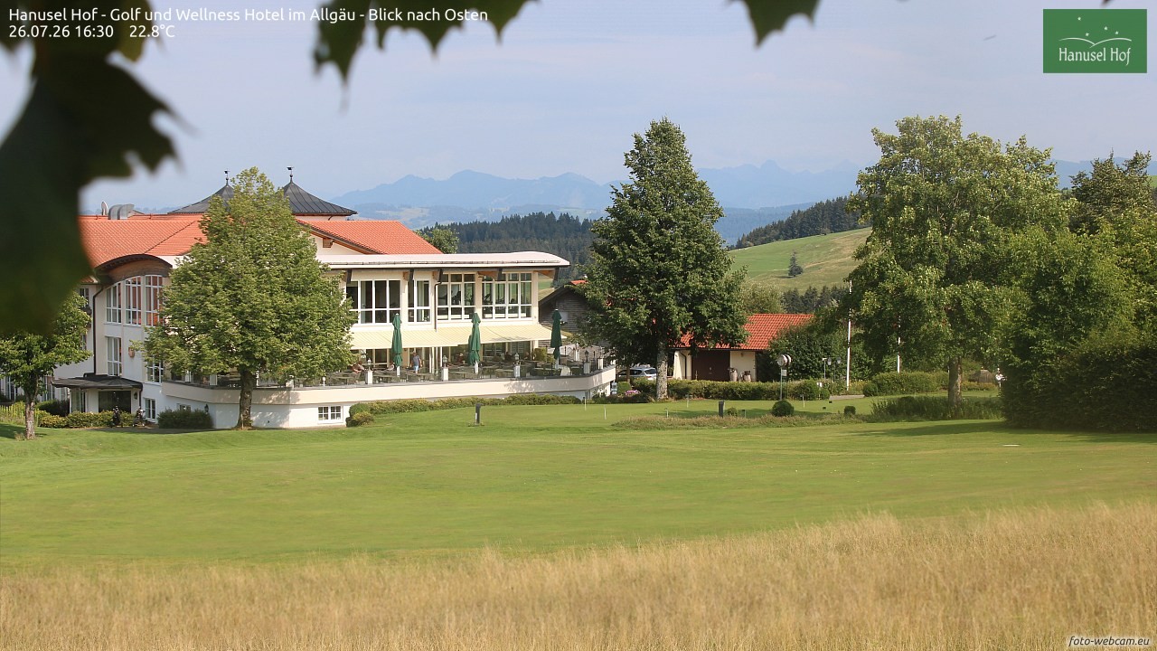 Archiv Foto Webcam Hanusel Hof - Golf und Wellness Hotel - Allgäu