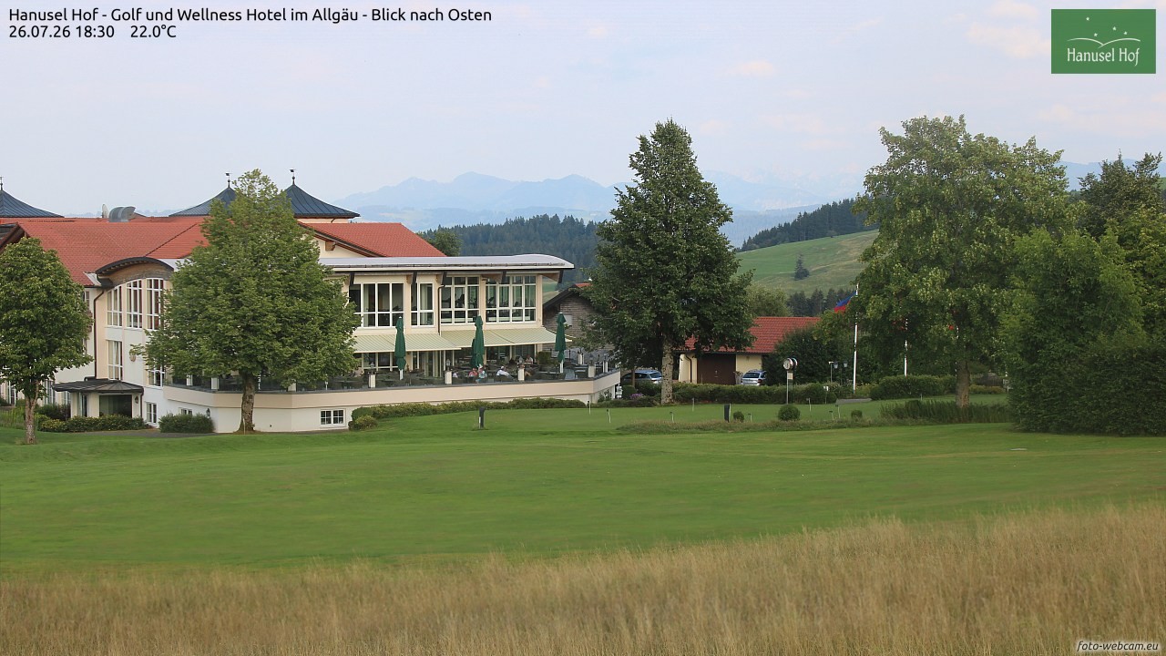 Archiv Foto Webcam Hanusel Hof - Golf und Wellness Hotel - Allgäu