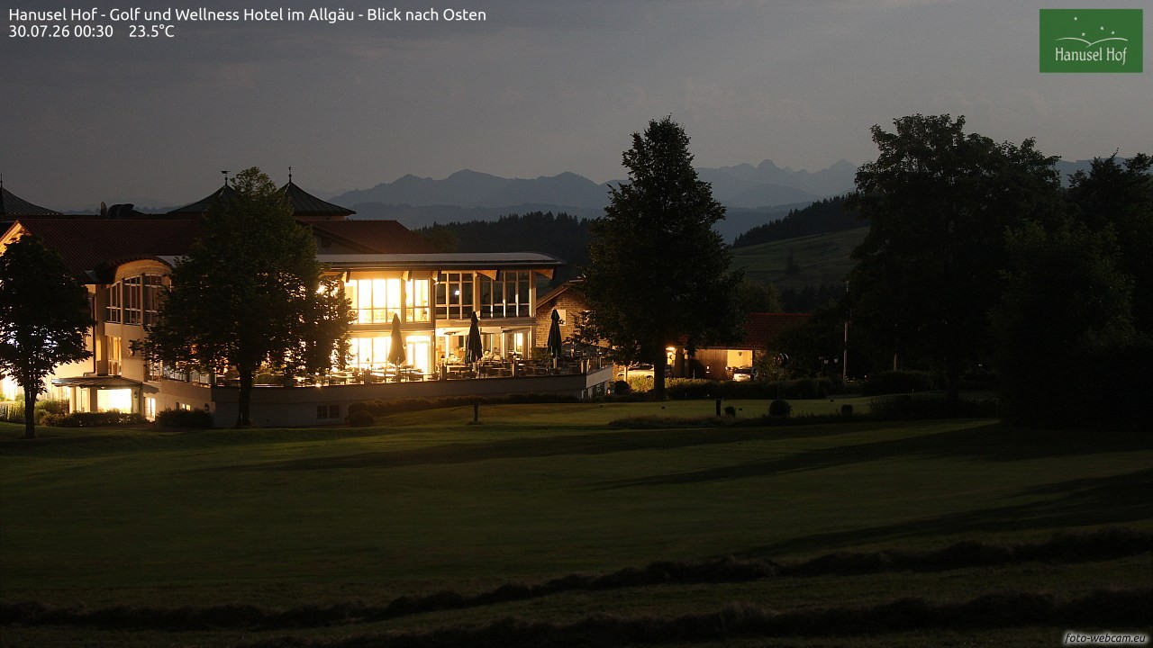 Archiv Foto Webcam Hanusel Hof - Golf und Wellness Hotel - Allgäu
