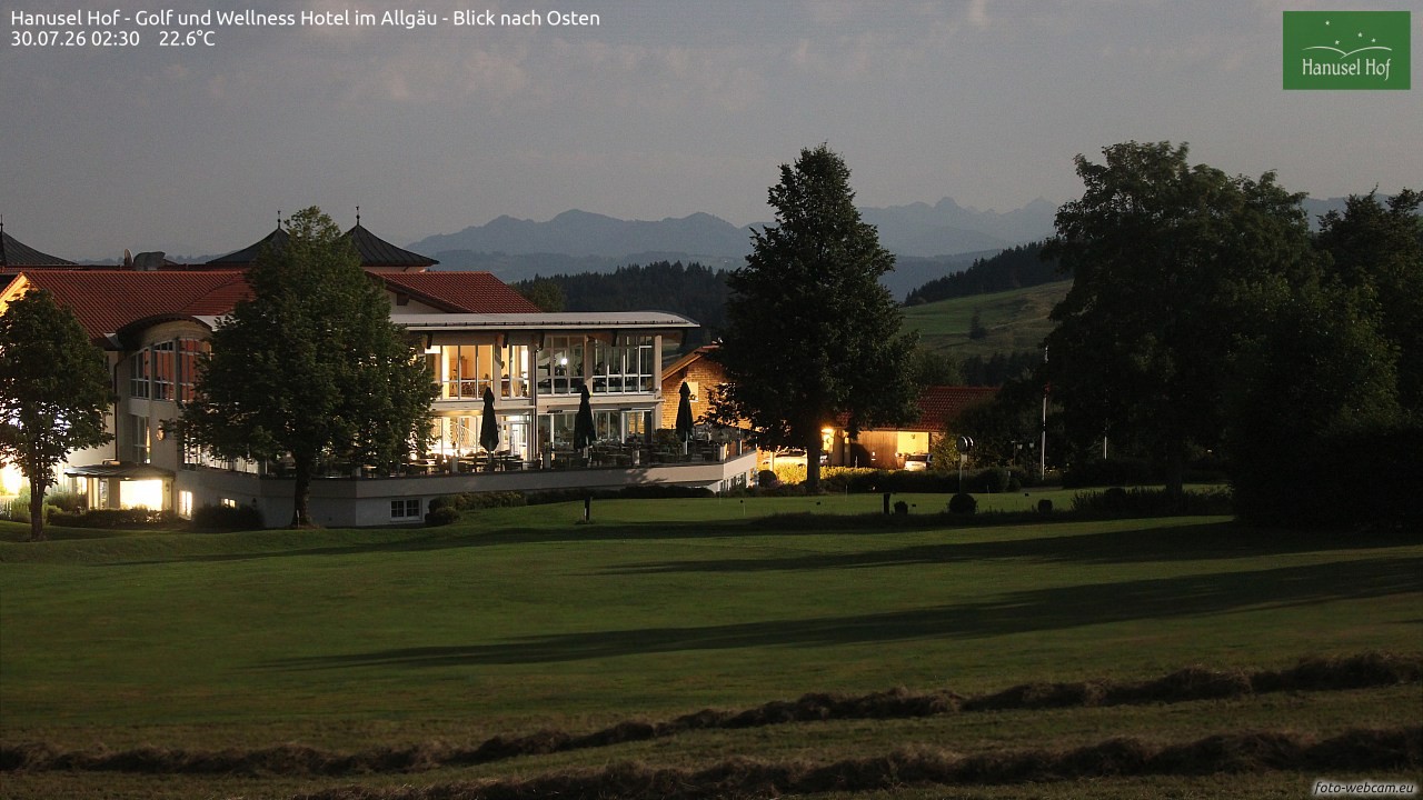 Archiv Foto Webcam Hanusel Hof - Golf und Wellness Hotel - Allgäu