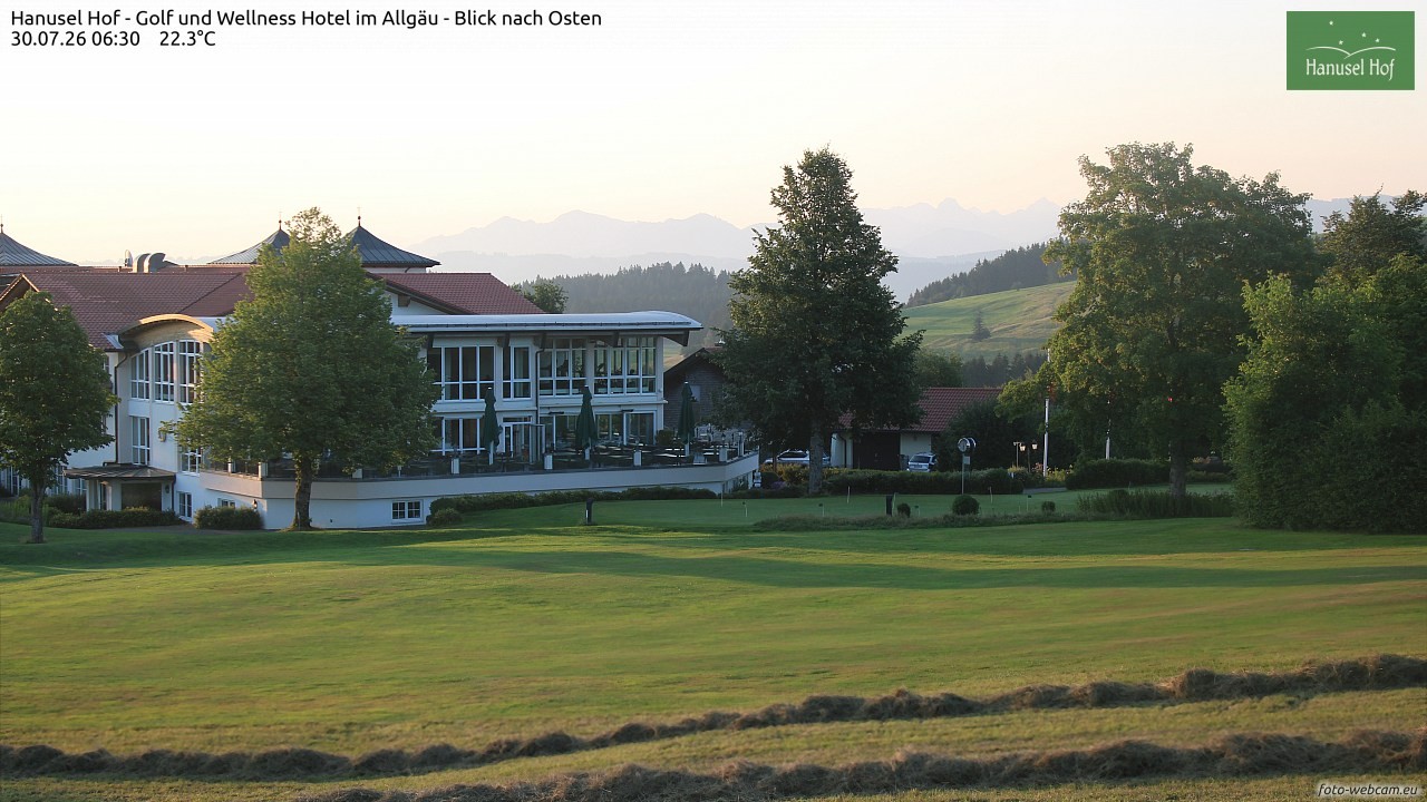 Archiv Foto Webcam Hanusel Hof - Golf und Wellness Hotel - Allgäu