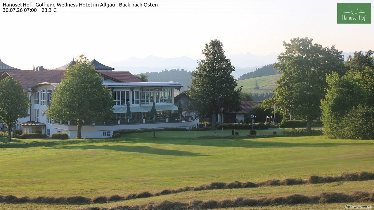 Archiv Foto Webcam Hanusel Hof - Golf und Wellness Hotel - Allgäu