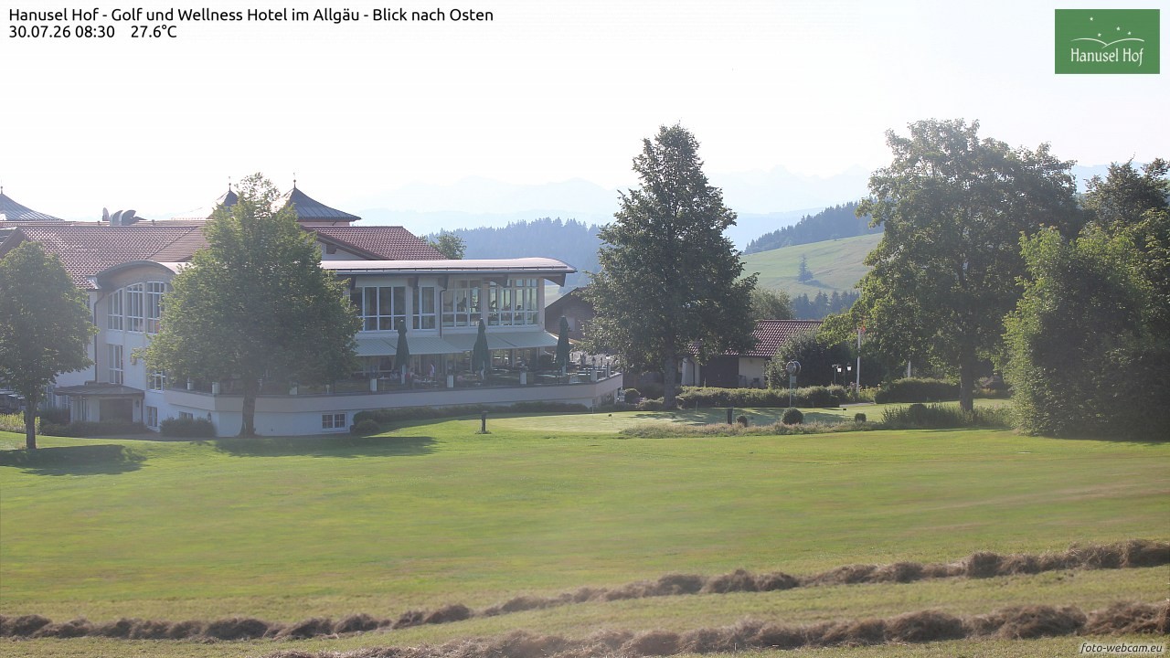 Archiv Foto Webcam Hanusel Hof - Golf und Wellness Hotel - Allgäu