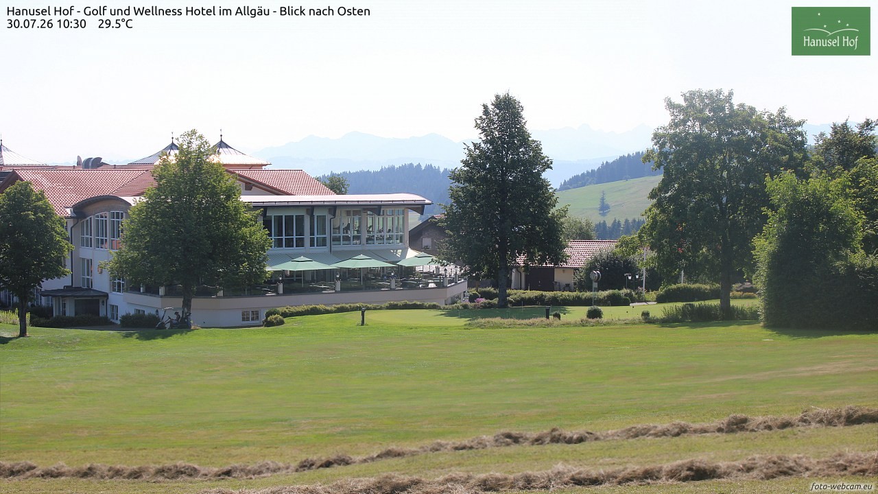 Archiv Foto Webcam Hanusel Hof - Golf und Wellness Hotel - Allgäu