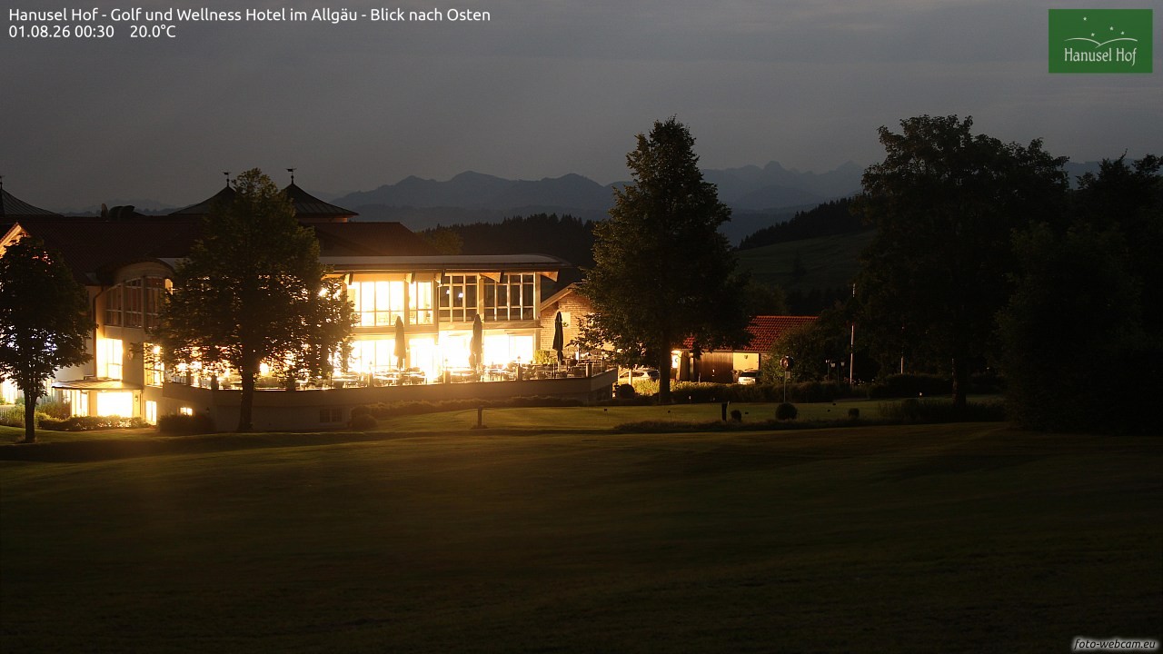 Archiv Foto Webcam Hanusel Hof - Golf und Wellness Hotel - Allgäu
