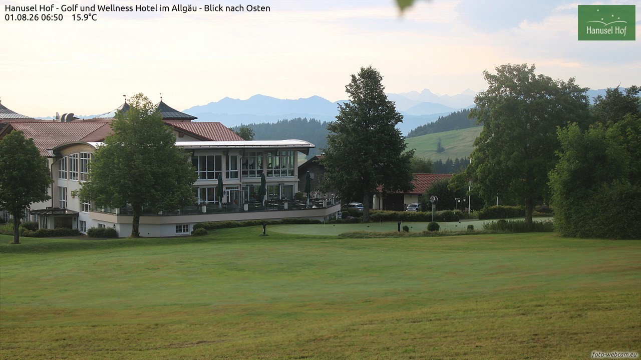 Archiv Foto Webcam Hanusel Hof - Golf und Wellness Hotel - Allgäu