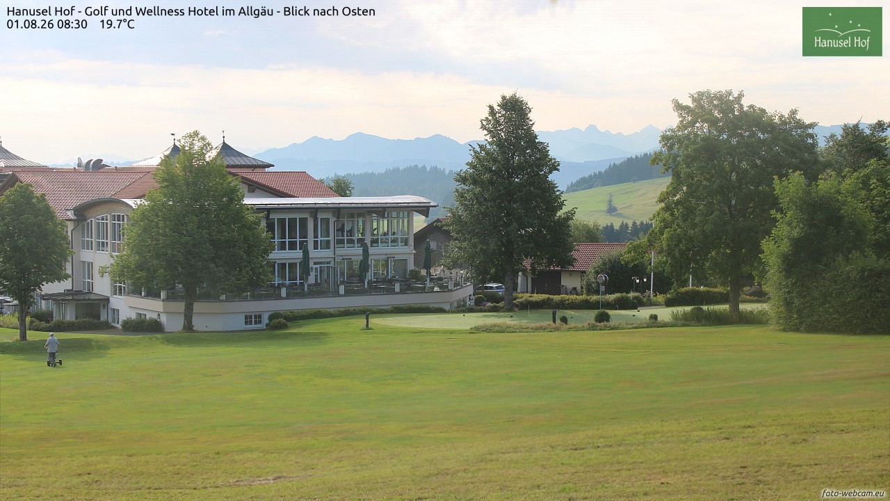 Archiv Foto Webcam Hanusel Hof - Golf und Wellness Hotel - Allgäu