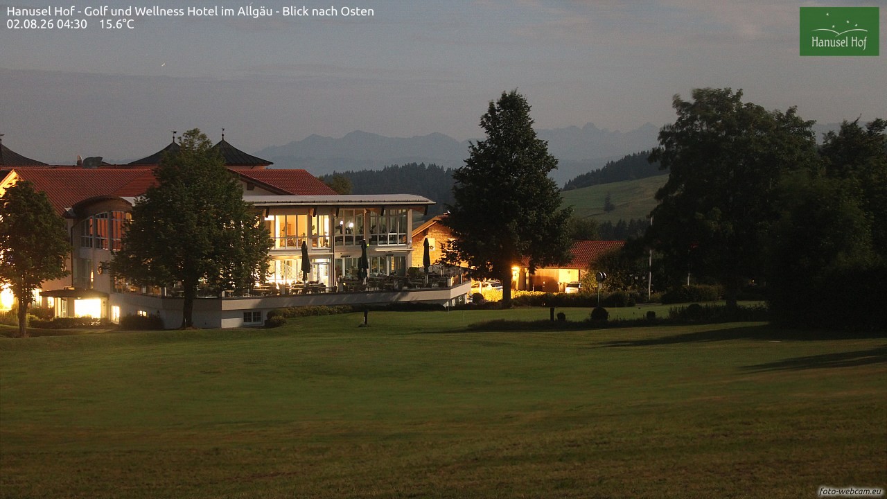 Archiv Foto Webcam Hanusel Hof - Golf und Wellness Hotel - Allgäu