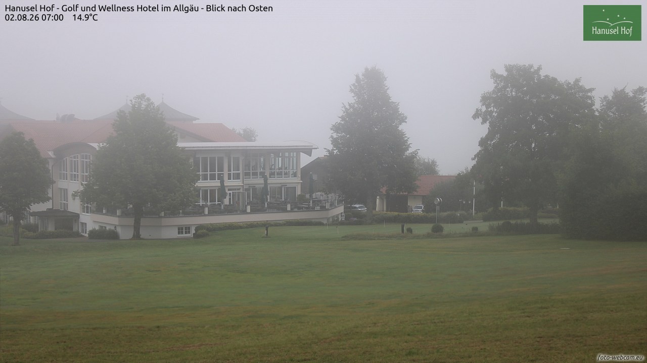 Archiv Foto Webcam Hanusel Hof - Golf und Wellness Hotel - Allgäu