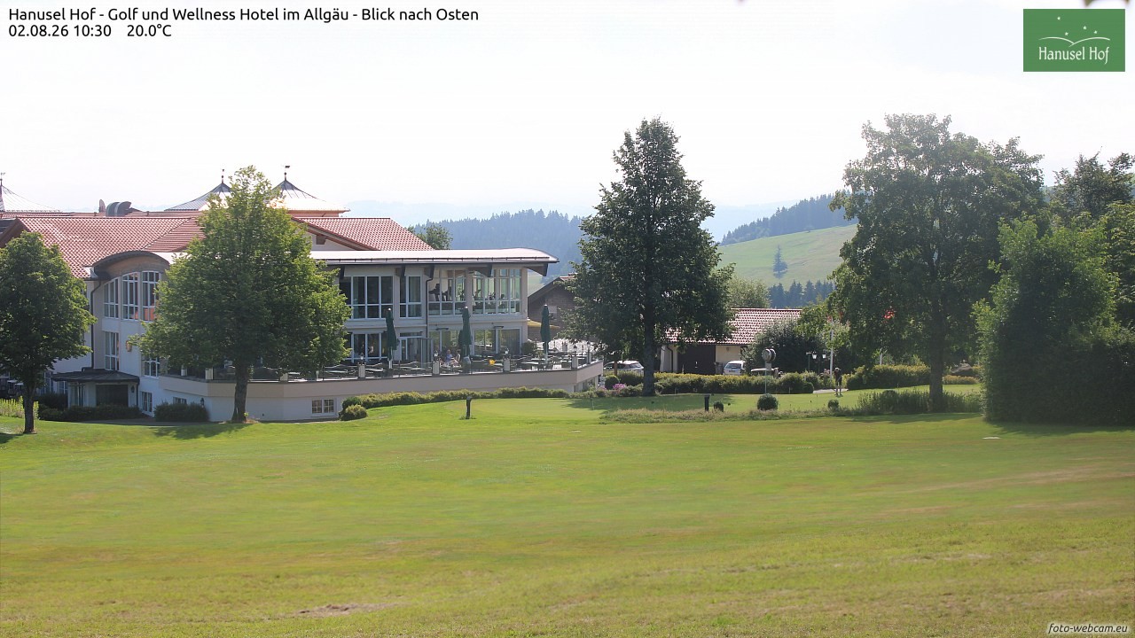 Archiv Foto Webcam Hanusel Hof - Golf und Wellness Hotel - Allgäu