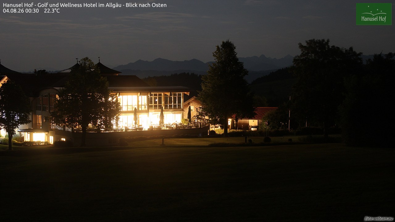 Archiv Foto Webcam Hanusel Hof - Golf und Wellness Hotel - Allgäu