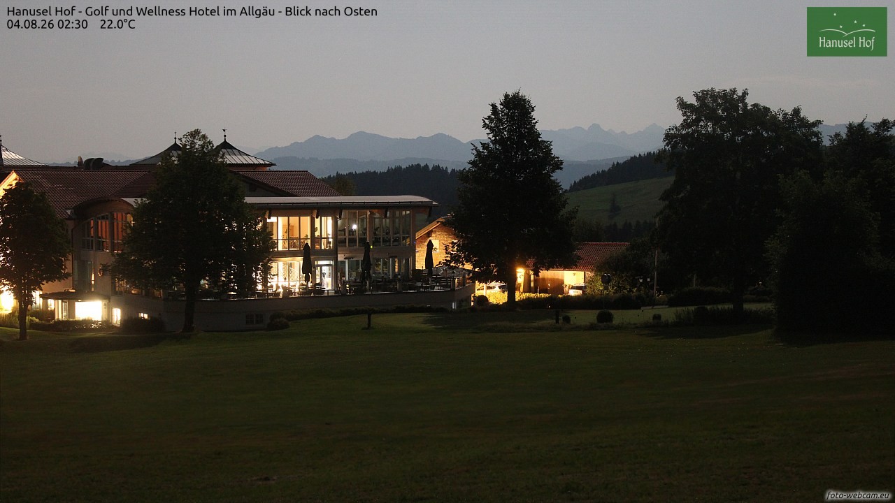 Archiv Foto Webcam Hanusel Hof - Golf und Wellness Hotel - Allgäu