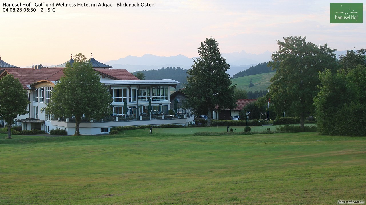 Archiv Foto Webcam Hanusel Hof - Golf und Wellness Hotel - Allgäu