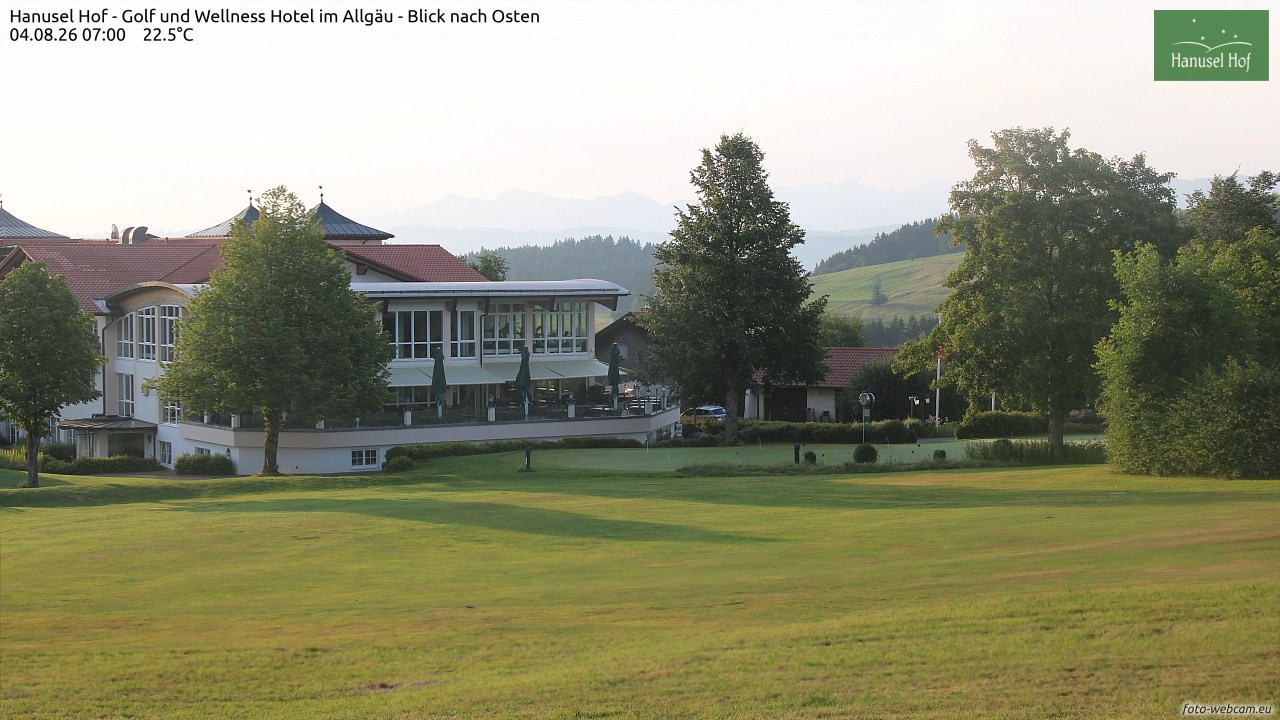 Archiv Foto Webcam Hanusel Hof - Golf und Wellness Hotel - Allgäu