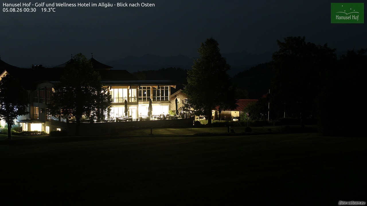Archiv Foto Webcam Hanusel Hof - Golf und Wellness Hotel - Allgäu
