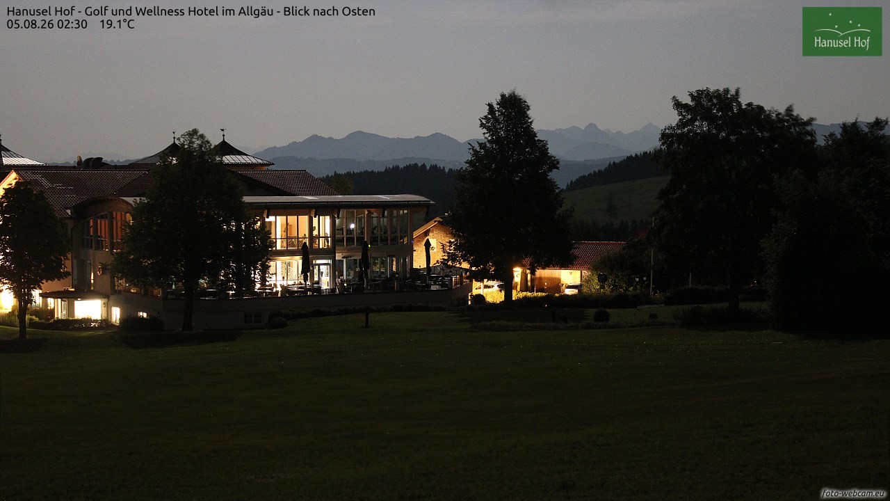 Archiv Foto Webcam Hanusel Hof - Golf und Wellness Hotel - Allgäu