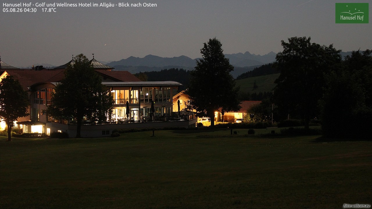 Archiv Foto Webcam Hanusel Hof - Golf und Wellness Hotel - Allgäu
