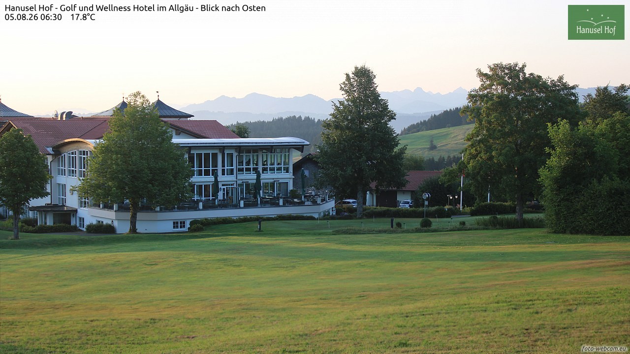 Archiv Foto Webcam Hanusel Hof - Golf und Wellness Hotel - Allgäu